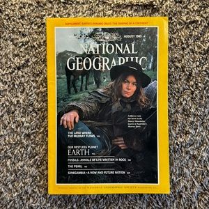National Geographic Magazine August 1985